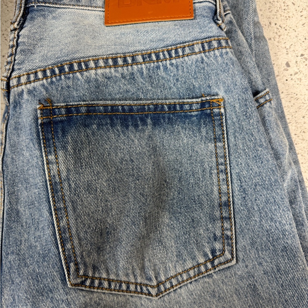 Princess Polly Asymmetric Straight Leg Jean